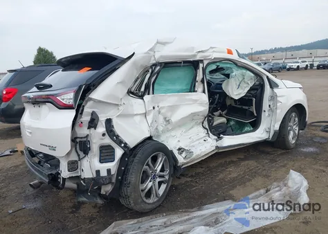 2017 Ford Edge Titanium z USA, uszkodzony, nr VIN 2FMPK4K94HBB47018